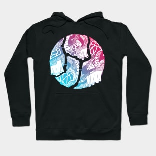 Dual Color Circle of Connection Hoodie